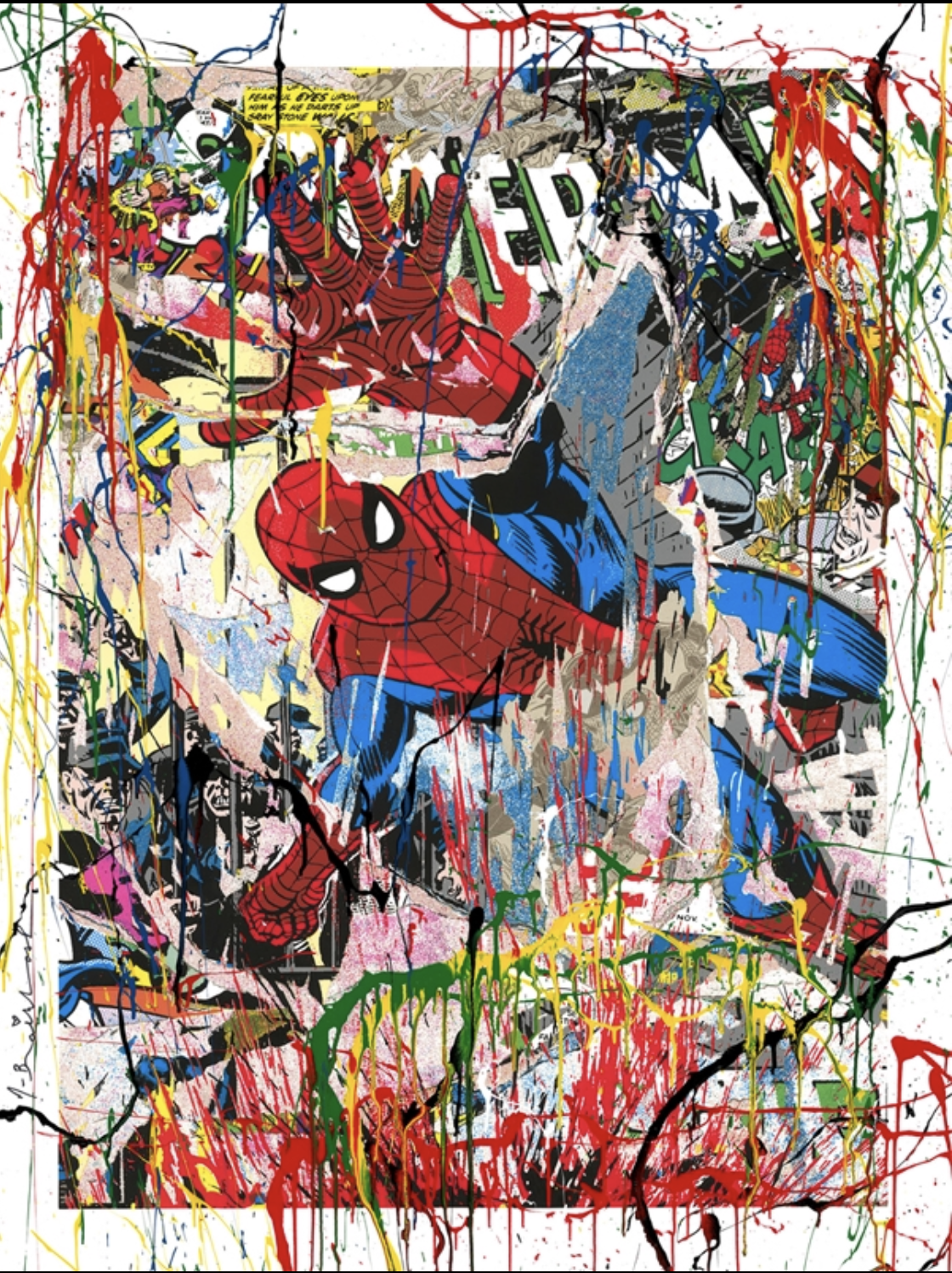 Spiderman - Handfinished