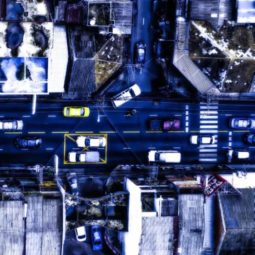 White Traffic - 120 x 120cm