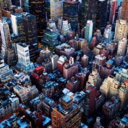 City that never sleeps - 150x100 cm