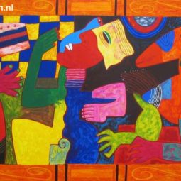 Algunos gentes hacen la comedia