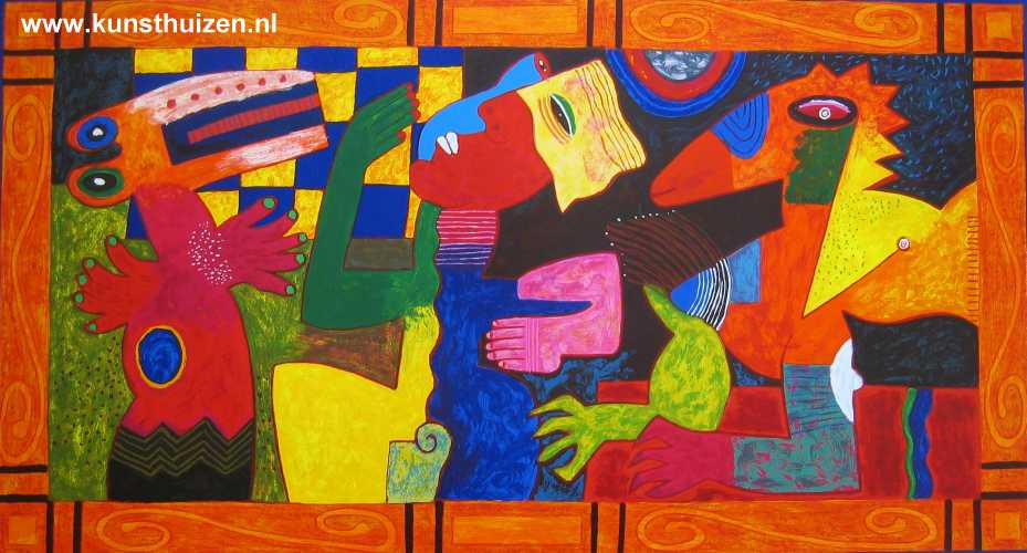 Algunos gentes hacen la comedia