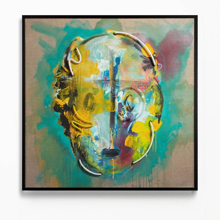 Serie Retratos; Neon 5