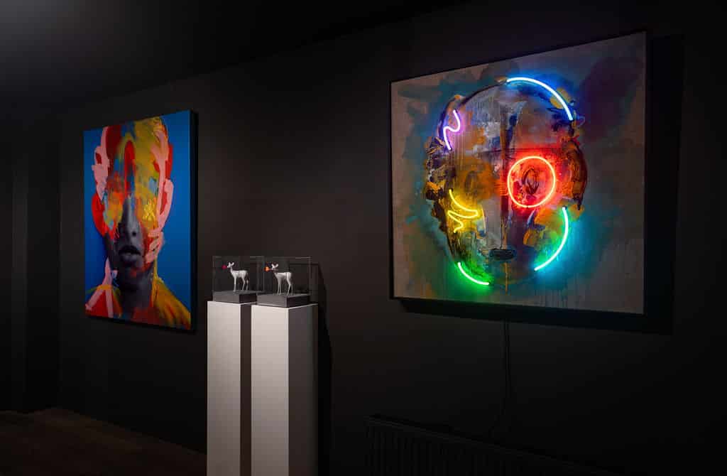 Serie Retratos; Neon 5