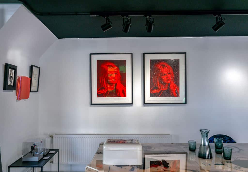 Bardot 'Red and Black' 2019 Diamond Dust