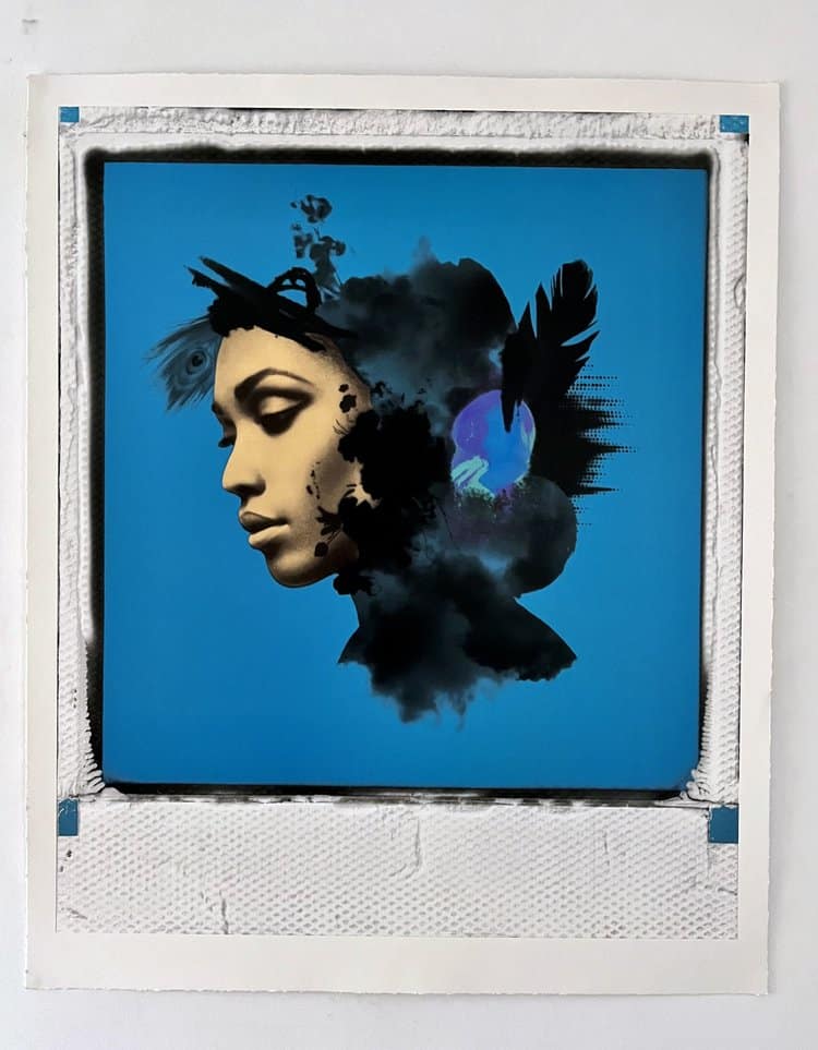 After Glow Blue - Large