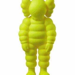 KAWS What Party - yellow