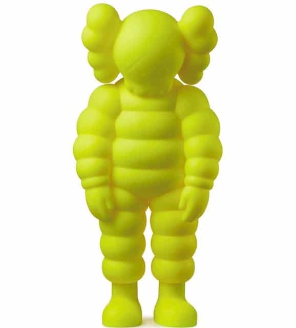 KAWS What Party - yellow