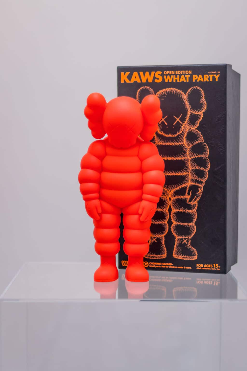 KAWS What Party - orange