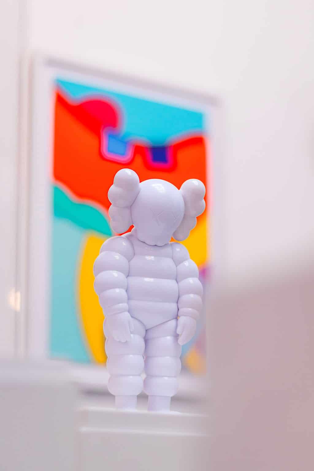 KAWS What Party - white