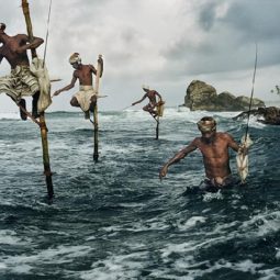 Fishermen, Weligama, South Coast, Sri Lanka, 1995