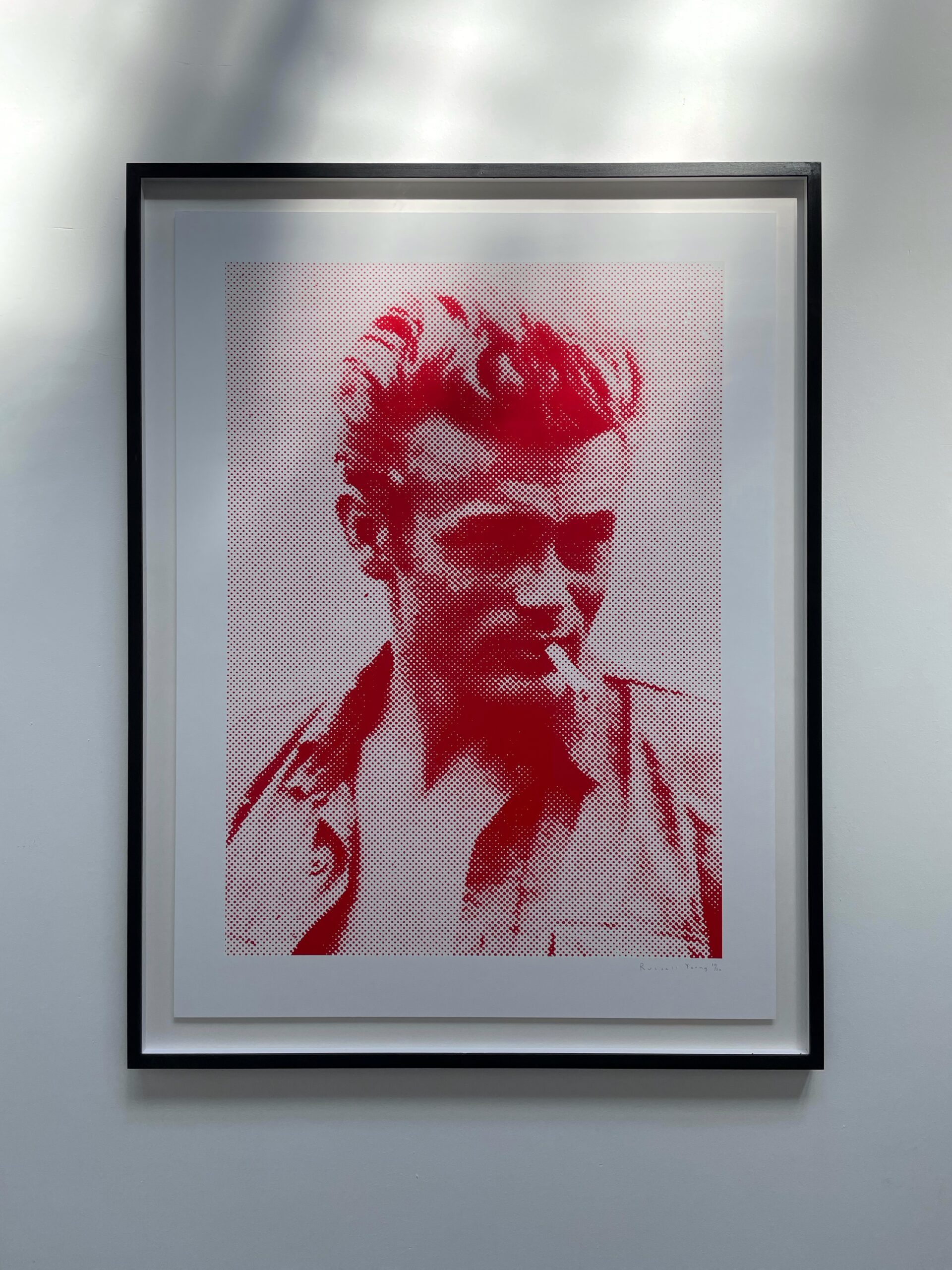 James Dean - Red and White