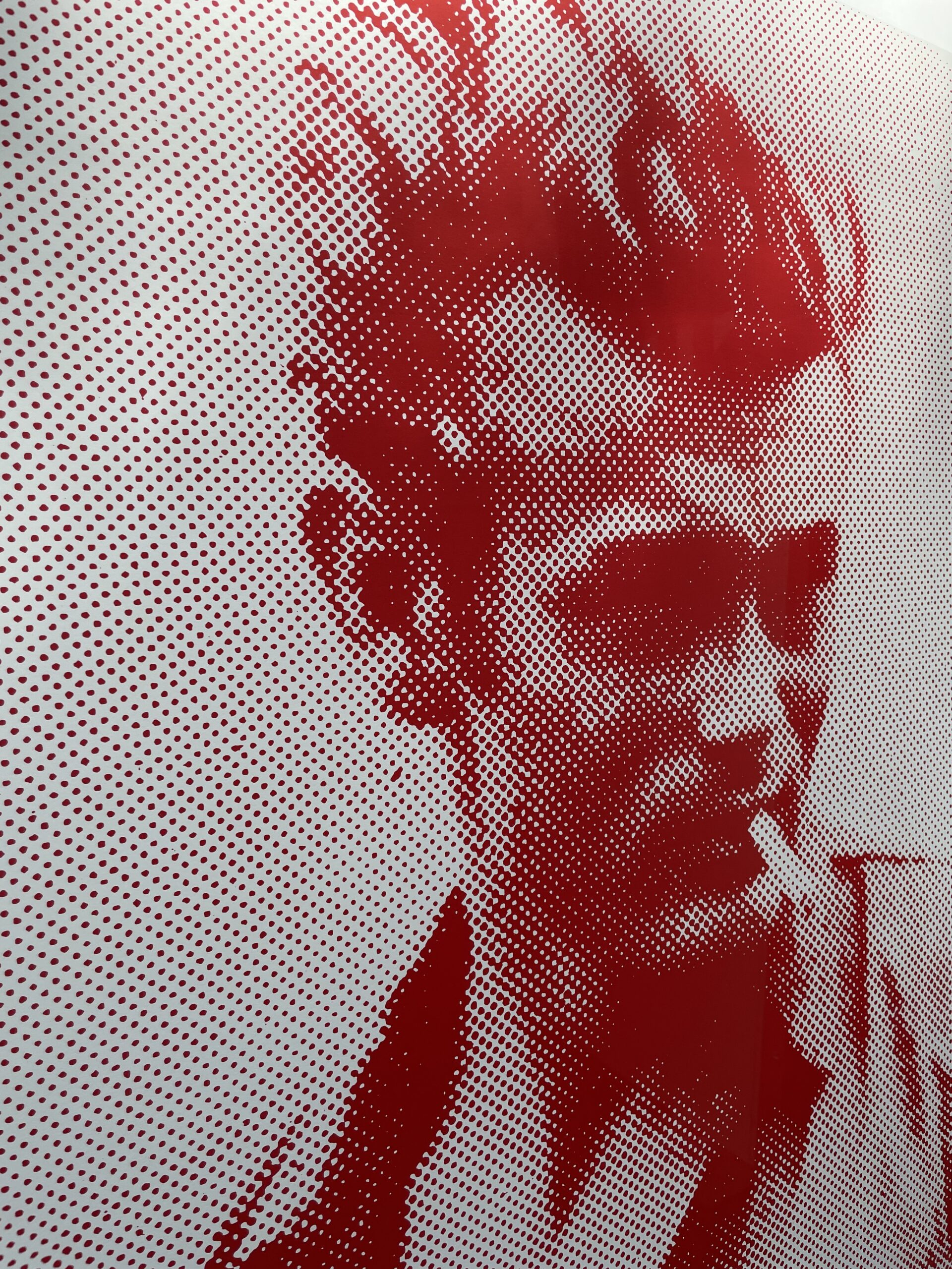James Dean - Red and White