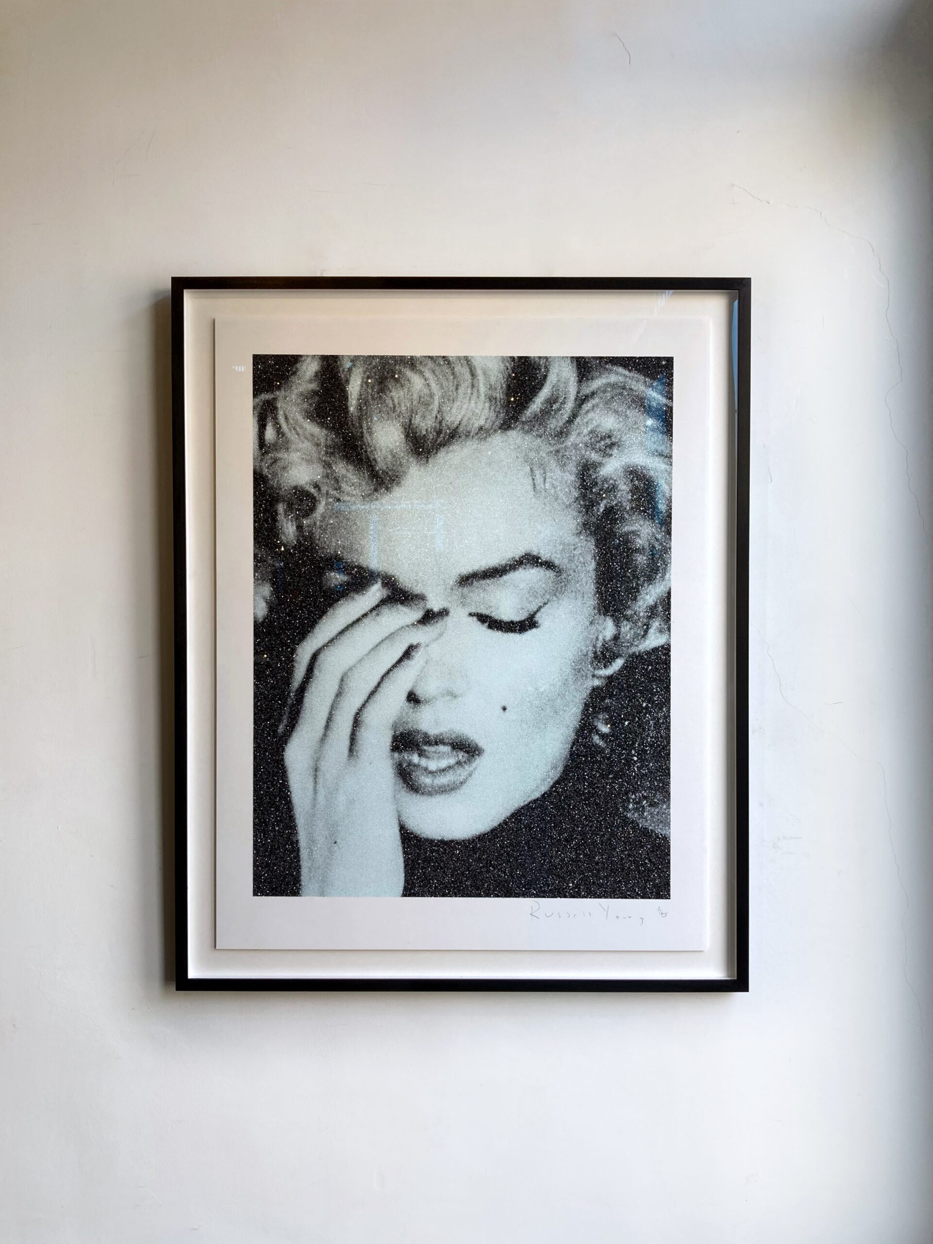 Marilyn Crying (diamond dust)