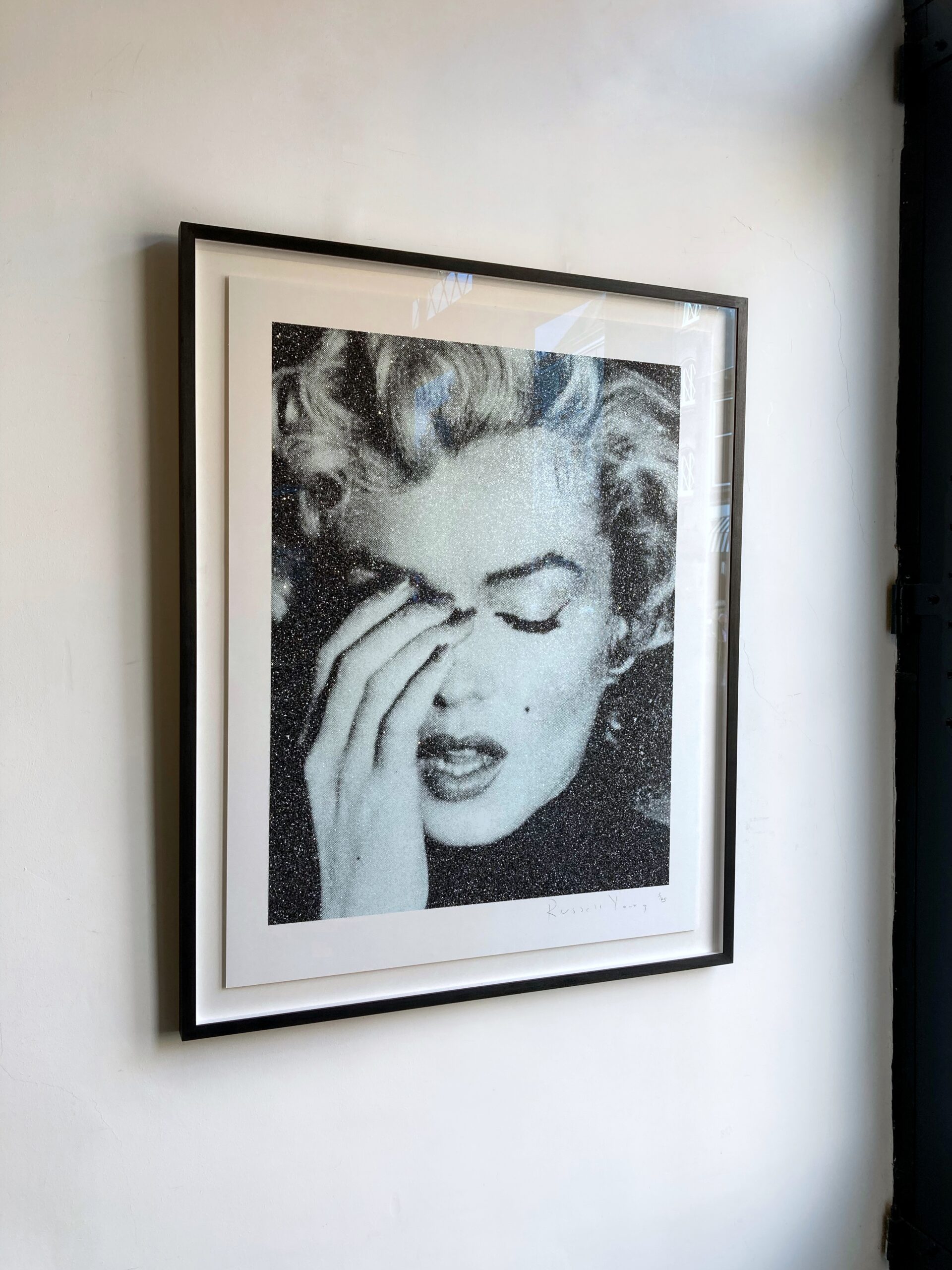 Marilyn Crying (diamond dust)