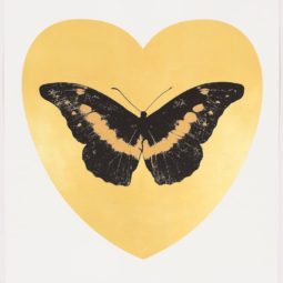 'I Love You' Gold Leaf Black Cool Gold 2015