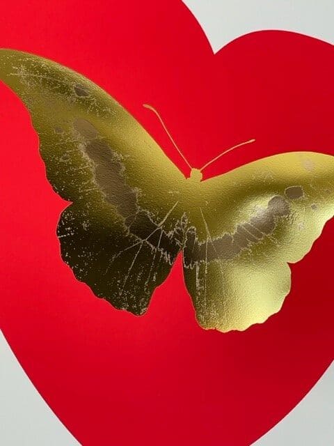 'I Love You' Red Oriental Gold Cool Gold 2015