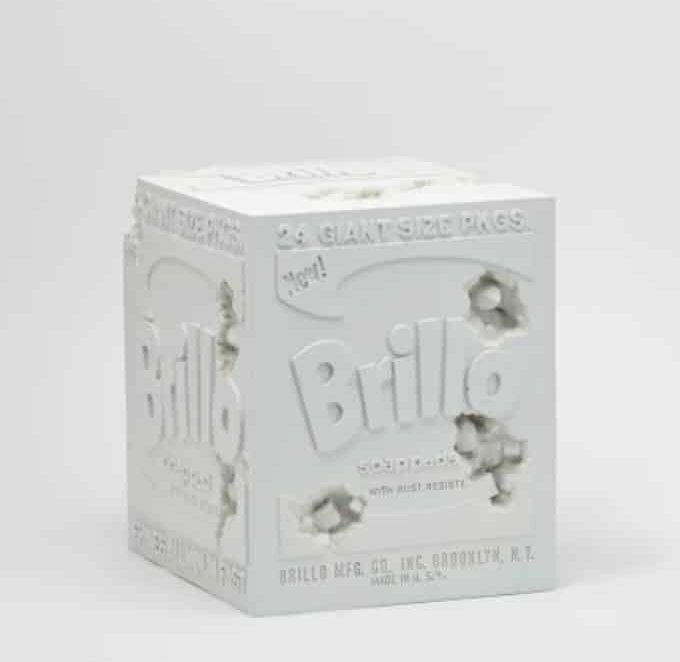 Arsham x Andy Warhol - Eroded Brillo Box