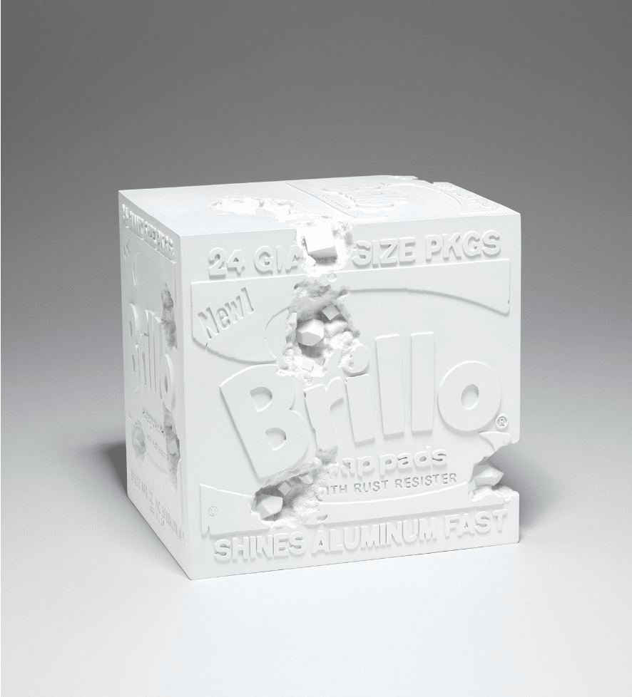 Arsham x Andy Warhol - Eroded Brillo Box