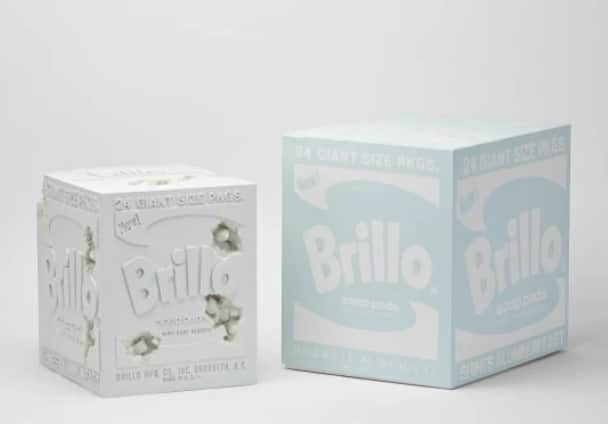 Arsham x Andy Warhol - Eroded Brillo Box