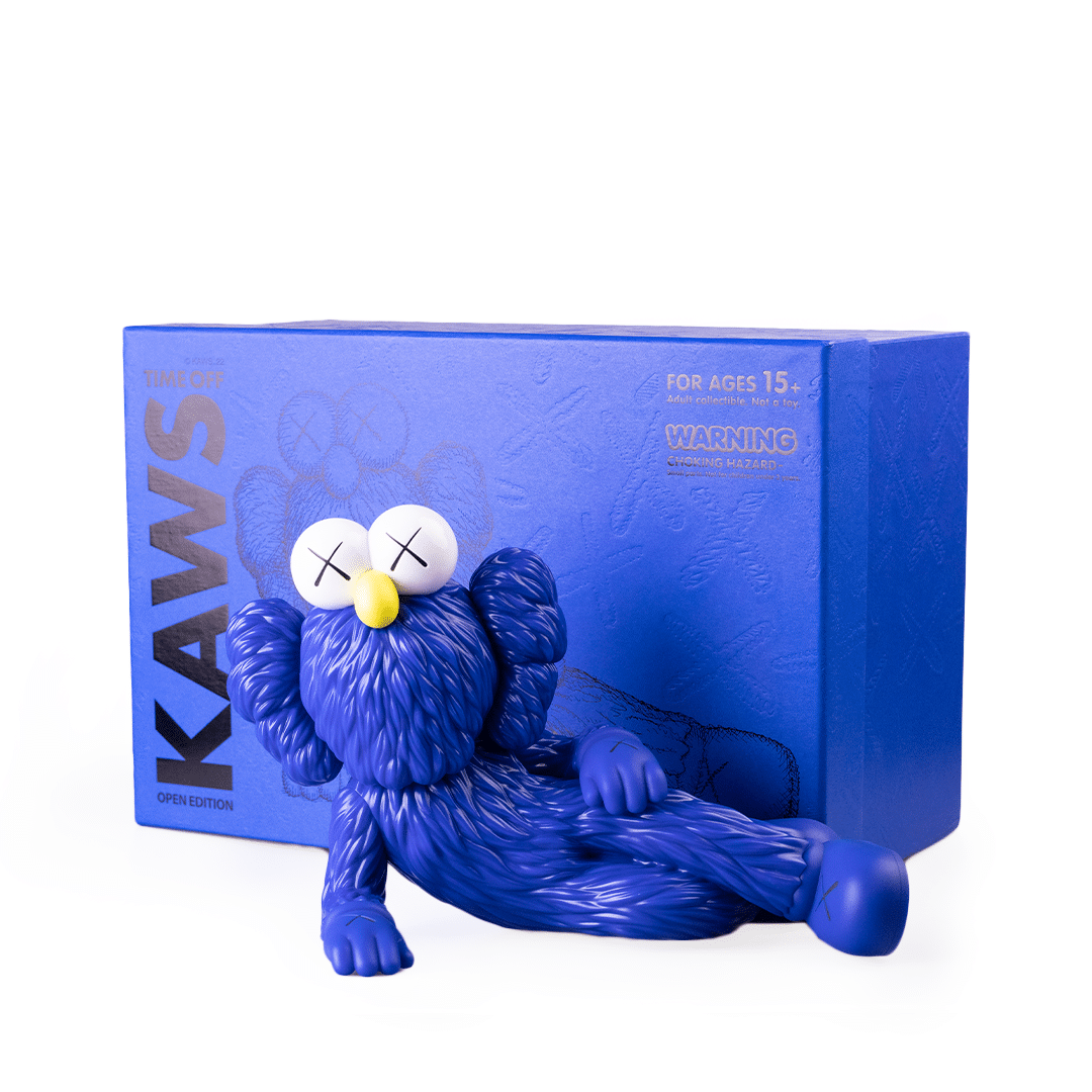 KAWS Time Off - blue
