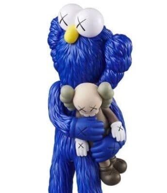 KAWS Take Figure - blue
