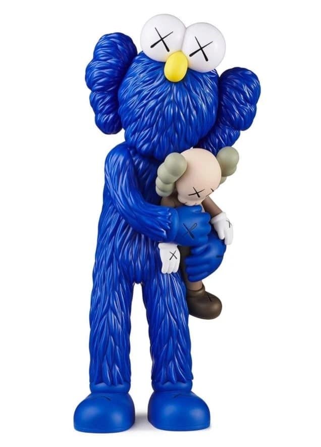 KAWS Take Figure - blue