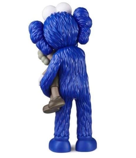 KAWS Take Figure - blue