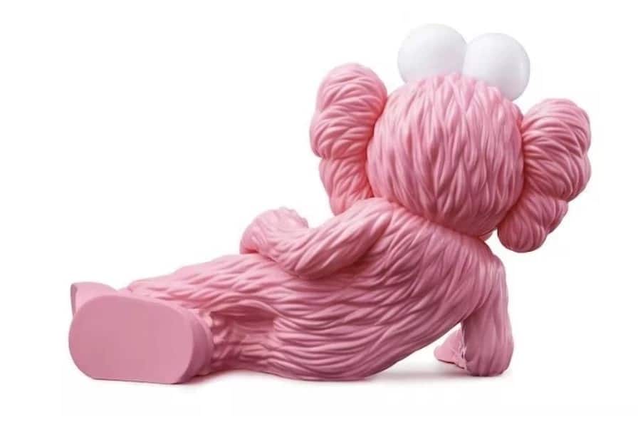 KAWS Time Off - pink