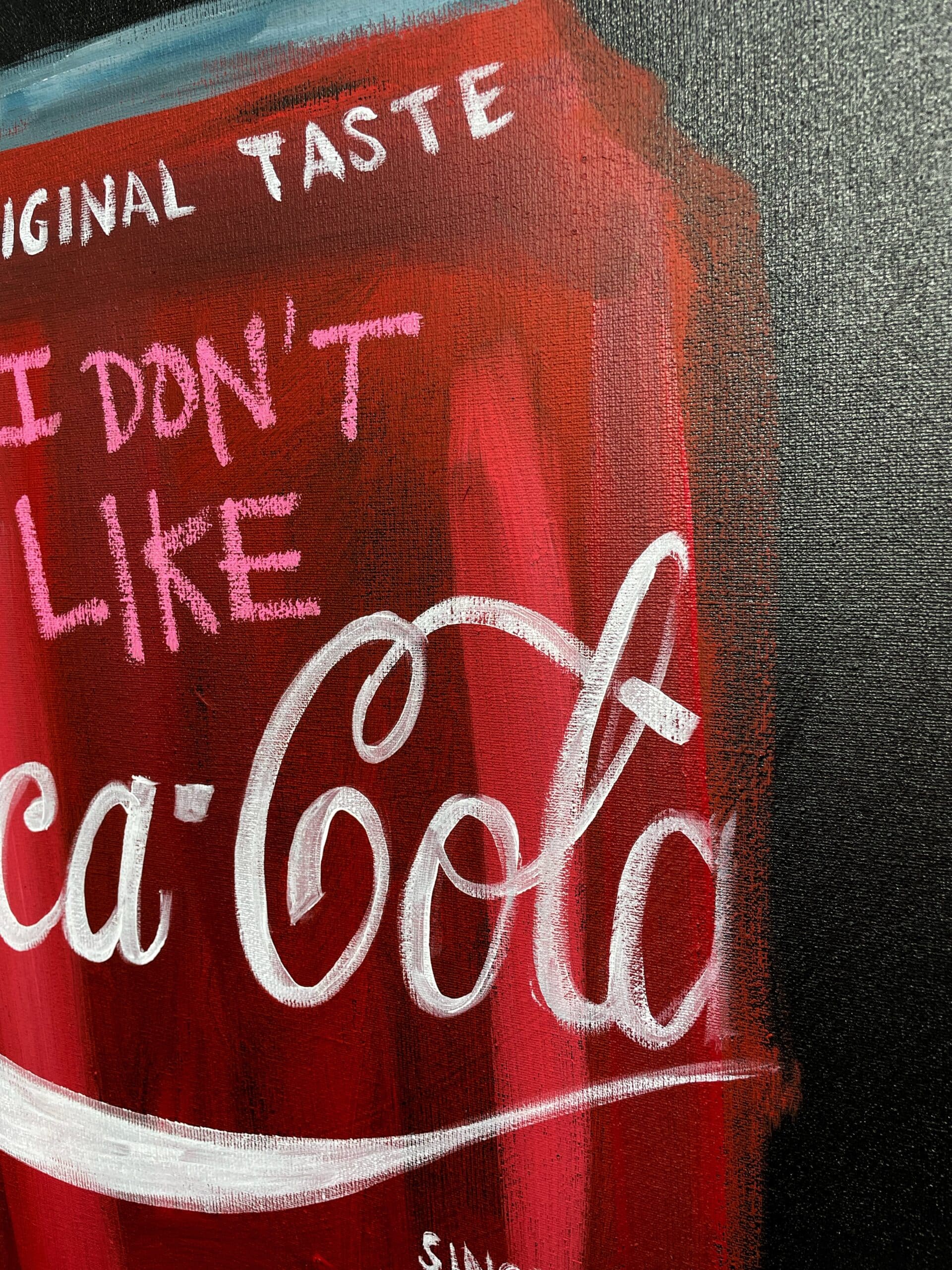 I dont like Coca Cola