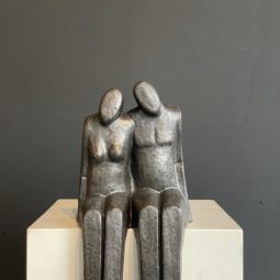 Het paar - rechte benen