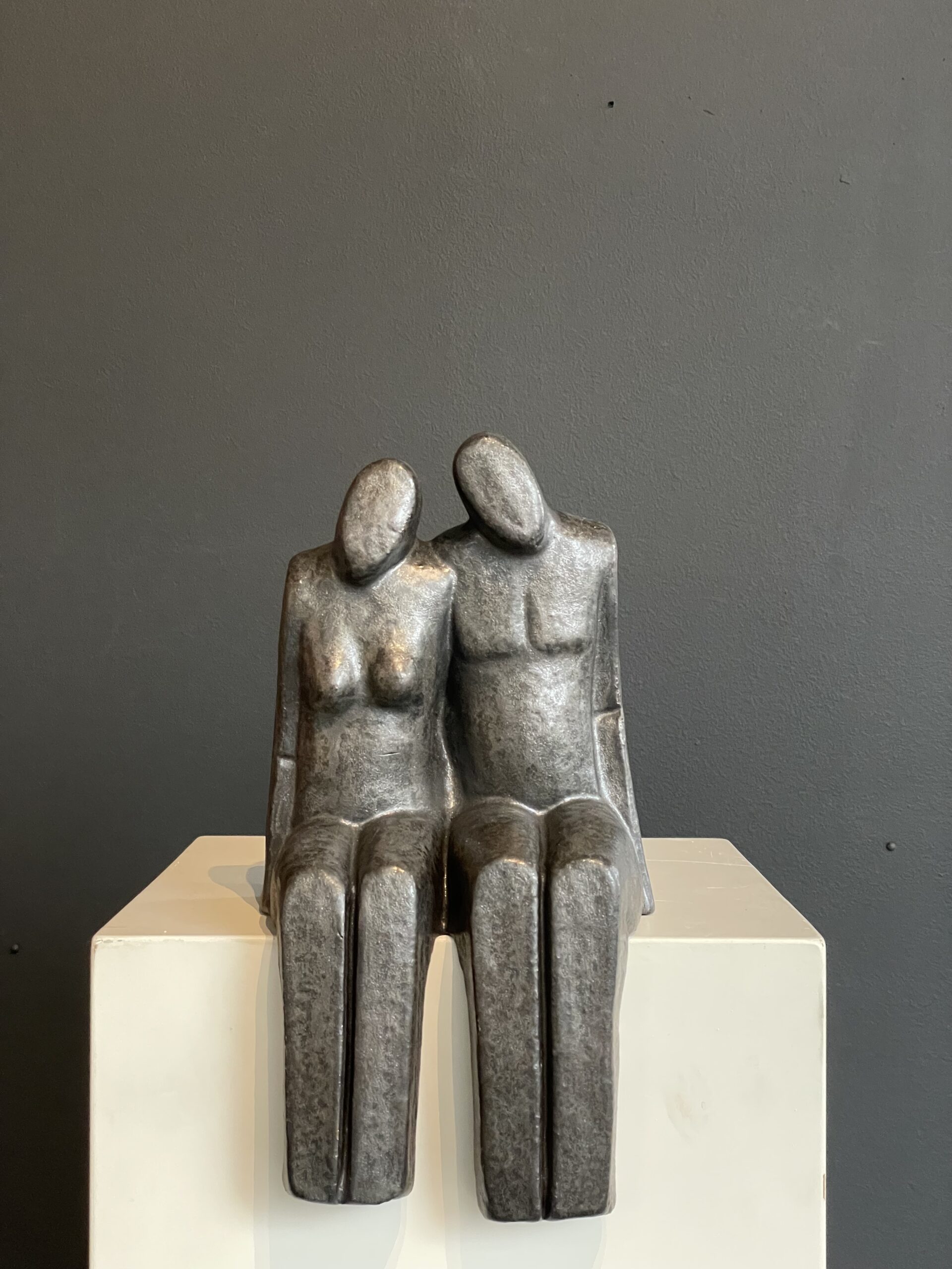 Het paar - rechte benen