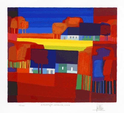 Kleurrijke velden II