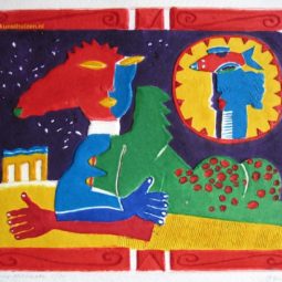 Una mujer esimismana