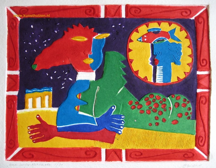 Una mujer esimismana