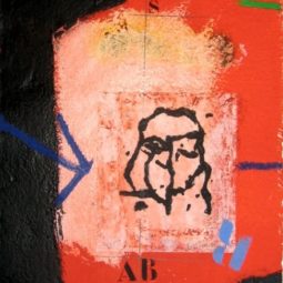 Visage evolutif orange I