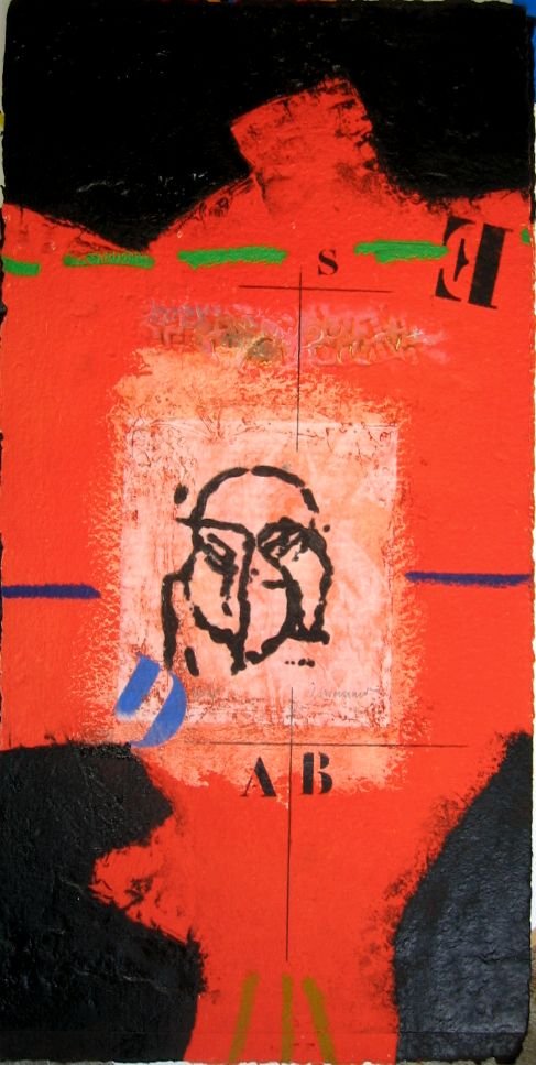 Visage evolutif orange II