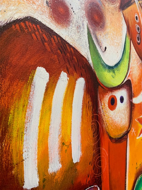 Con los piés en el agua