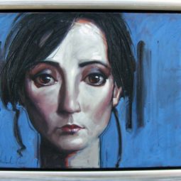 Jeane as she developed blue