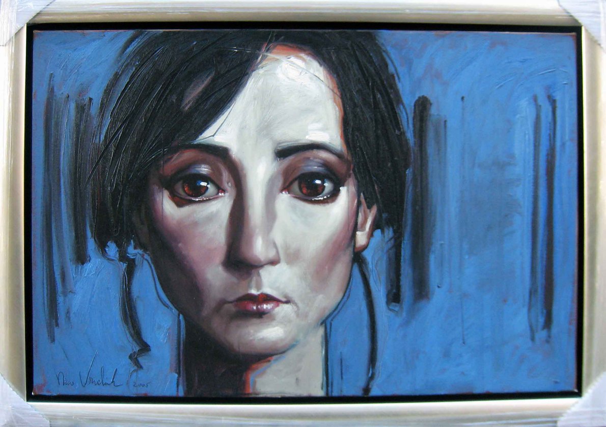 Jeane as she developed blue