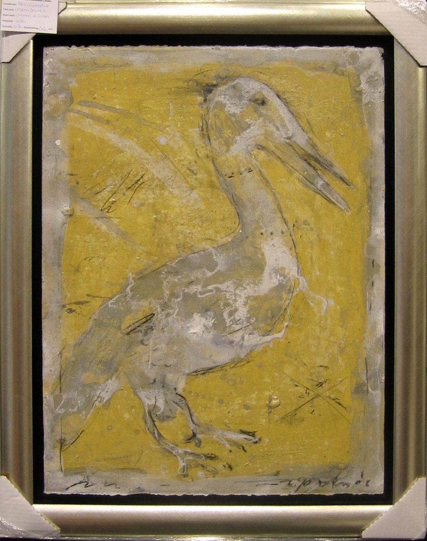 Oiseau jaune I