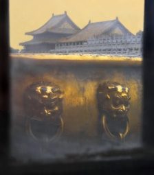 China revisited Twee leeuwen