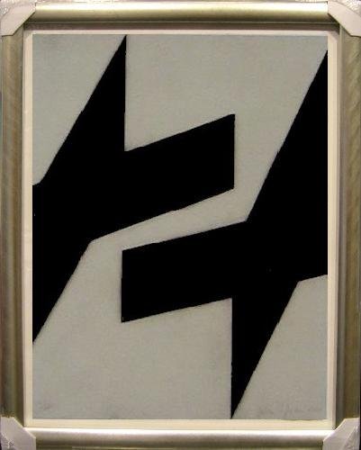 Black trough white VI