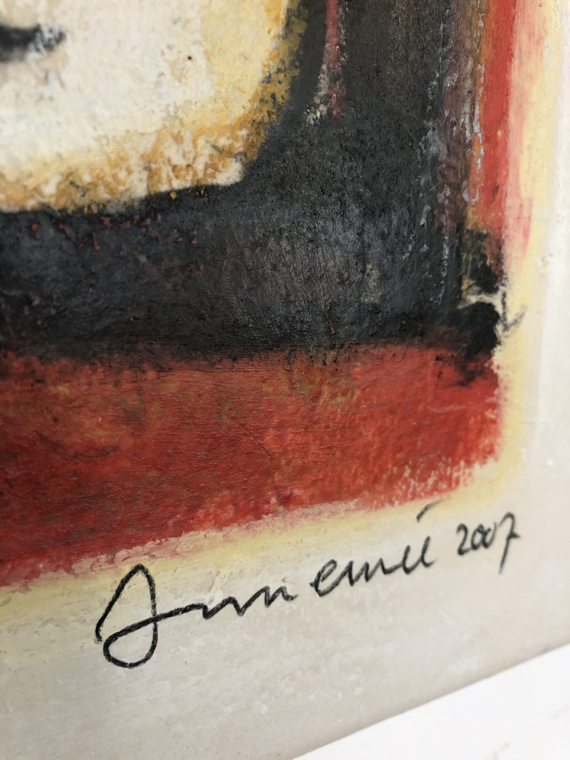 In a state of contentment