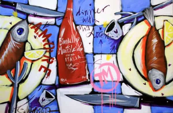 Dinner with miss Loren