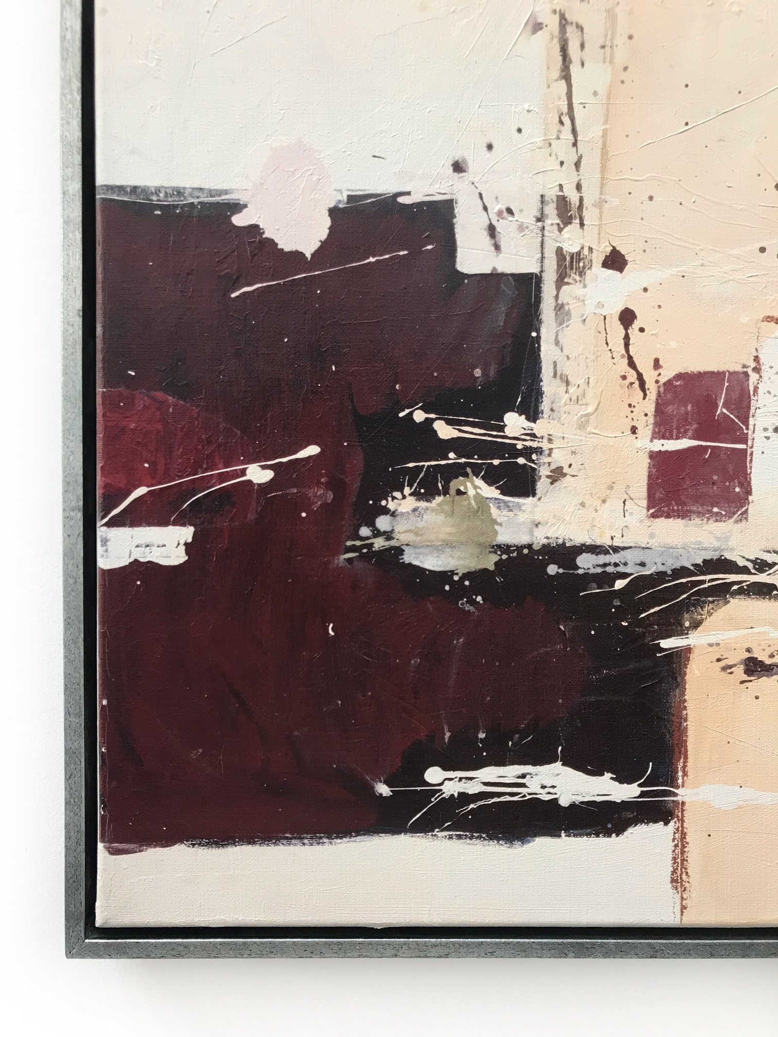 Monotype II op linnen, 2008