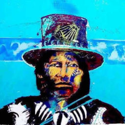 Bolivian Indian Blue