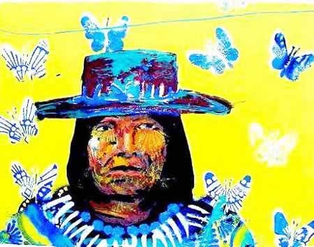 Bolivian Indian Yellow