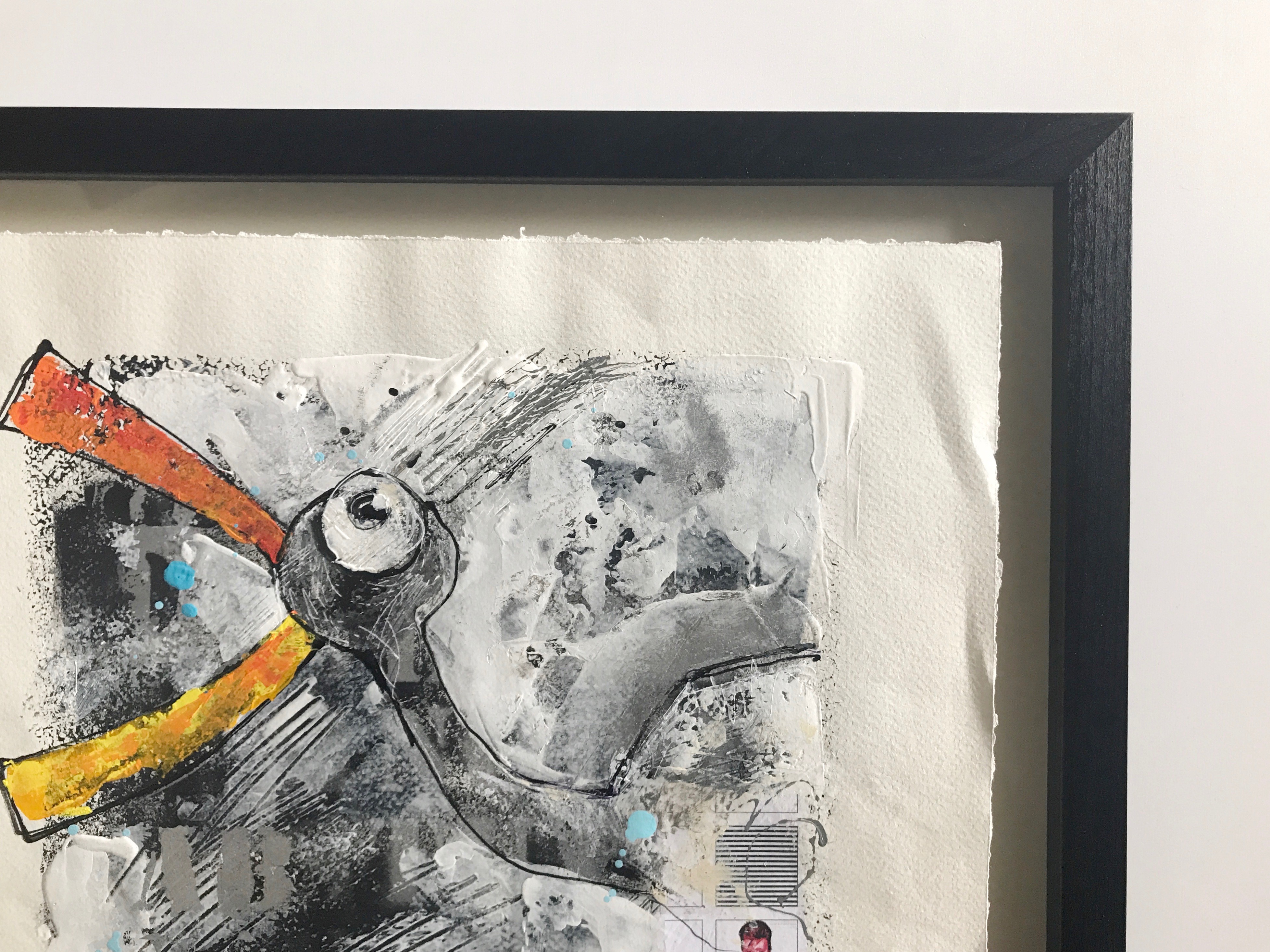 Portret van een ooievaar