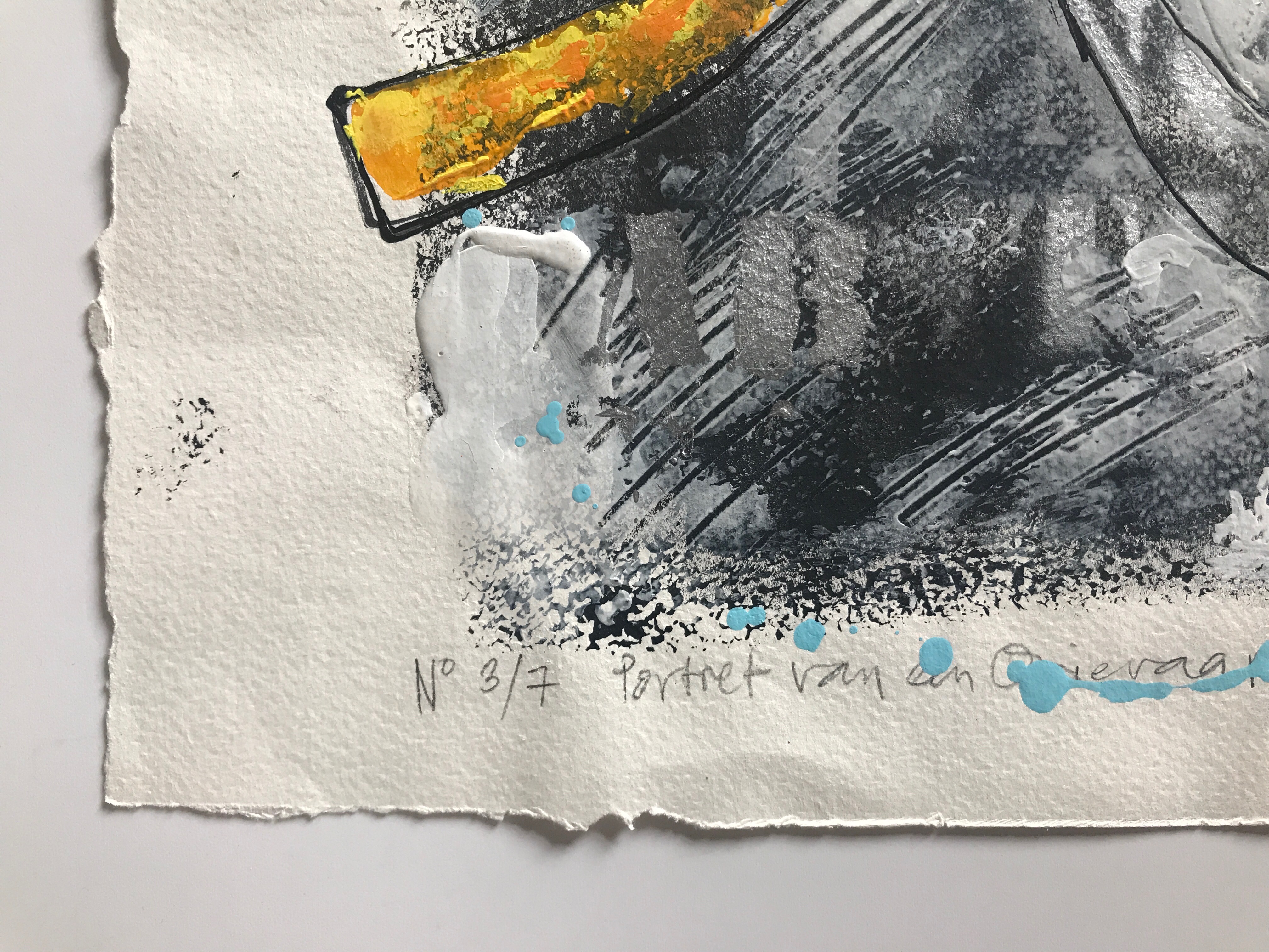 Portret van een ooievaar